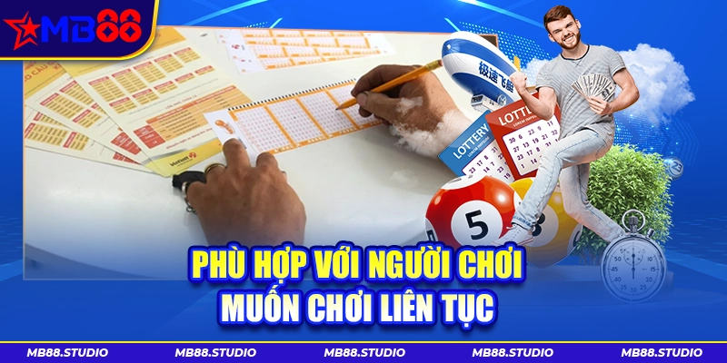 Keno MB88 phù hợp với người chơi muốn tham gia liên tục