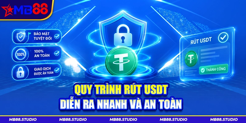 Quy trình rút USDT MB88 nhanh và an toàn